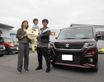 ソリオ納車おめでとうございます♪